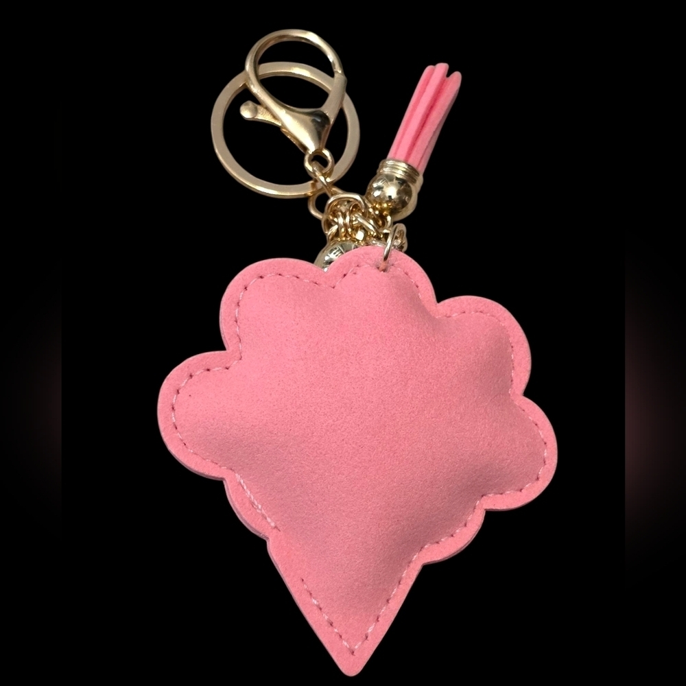Colorful Rhinestone Balloon Bag Charm Keychain - Picture 2 of 2